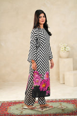 TBC Stitched 2 Piece Printed Summer Suit