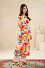 TBC Stitched 2 Piece Printed Summer Suit