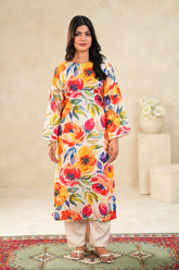 TBC Stitched 2 Piece Printed Summer Suit