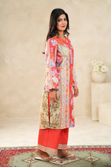 TBC Stitched 2 Piece Printed Summer Suit