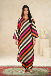 TBC Stitched 2 Piece Printed Summer Suit
