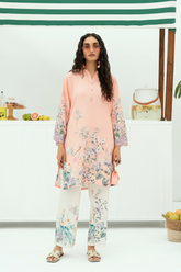 Raha By Amal Stitched Co Ords Cambric Vol-01 Collection'2025-Opal