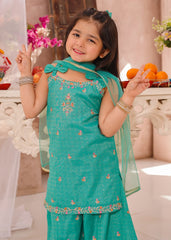 Modest Stitched 3 Piece Eid Edit Vol-02 Suit-10580-Grn