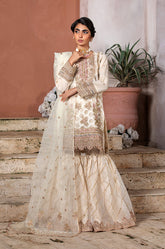 Tabeer By Diara Couture Stitched 3 Piece Formals Collection'2025-SHAHNOOR - US-493