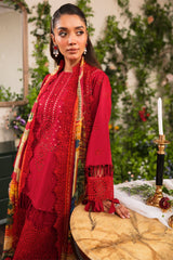 Pairi Daeza By Nine Needles Unstitched 3 Piece Luxury Lawn Collection'2025-Vine-NL-08