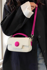 Fineur - Dot Luxe Crossbody Bag - White