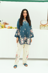 Raha By Amal Stitched Co Ords Cambric Vol-01 Collection'2025-Camellia