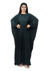 Abaya.Pk GREEN BUTTERFLY GOWN ABAYA