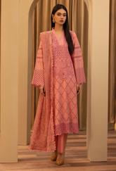 Elegant By Humdum Unstitched 3 Piece Chikankari Lawn Collection-D-03