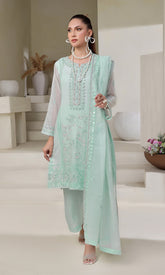 Shamooz Stitched 3 Piece Luxury Festive Eid Collection'2025-Breeze SE-011