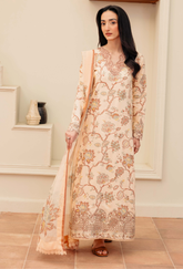 Miral By Humdum Unstitched 3 Piece Digital Printed Viscose Winter Suit-D05