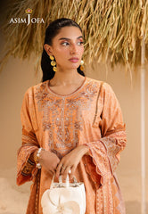 Rhapsody By Asim Jofa Unstitched 2 Piece Summer Suit Ajubu-08