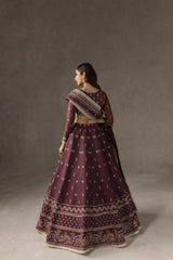 Elysee By Imran Ramzan Unstitched 3 Piece Luxury Formals Suit-Iris di Viola
