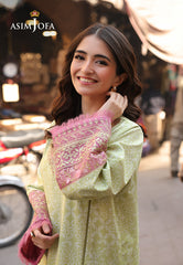 Asim Jofa Eid Signature Ajubf-29 Printed Embroidered Lawn 2 Pcs