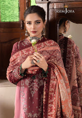 Asim Jofa Rania Pre-Winter '23 Ajrw-34 Embroidered Stitched 3 Pcs