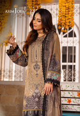 Asim Jofa Aira & Asra Pret Ajarp-16 Printed Lawn Stitched 3 Pcs