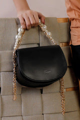 Fineur - Handbag Midnight Pearl Charm - Black