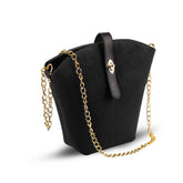 BUCKET SUEDE BLACK - Bag X