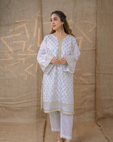 Ayla Studio Stitched Luxury Collection'2025-Asbp-105 Dobby Spring 2Pcs