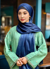 Hijab Ul Hareem Plain Shimmer Hijab