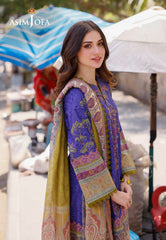 Asim Jofa Arabic Lawn Ajpl-03 Printed Arabic Lawn 3 Pcs