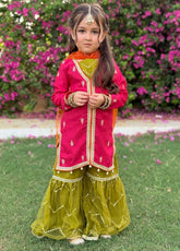 Modest Stitched 3 Piece Festive Collection-Noorani