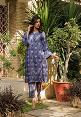 Zarasi.Pk Stitched 2 Piece Printed Lawn Collection'2025-Twilight petals