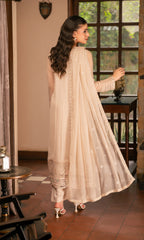 Shamooz Stitched 3 Piece Formals Collection'2025-Warm Ivory SE-043