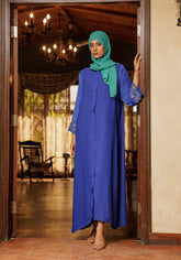 Hijabi.Pk Sapphire Horizon Abaya - Skyline
