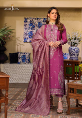 Asim Jofa Zarq Barq '23 Ajzb-07 Embroidered Cambric 3 Pcs