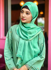 Hijab Ul Hareem Plain Shimmer Hijab