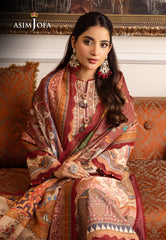 Asim Jofa Aira & Asra Pret Ajiwp-10 Embroidered Karandi Stitched 3 Pcs