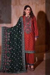 Aayra Stitched Winter Collection'2025-AY1145 - Autumn Ember 3Pc