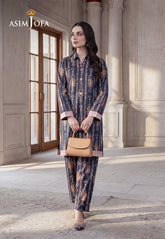 Asim Jofa Stitched 2 Piece Basic Printed Lawn Pret Suit-AJPB-207