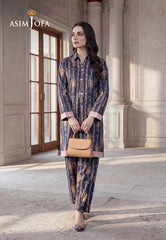Asim Jofa Stitched 2 Piece Basic Printed Lawn Pret Suit-AJPB-207