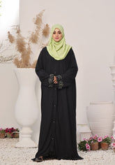 Abaya.Pk Onyx Black Jewel Abaya