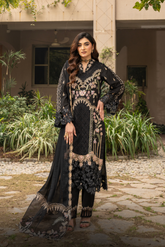Mehru By Zebtan Unstitched 3 Piece Luxury Lawn Spring Suit-Mehru MZ-05