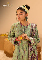Rhapsody By Asim Jofa Unstitched 3 Piece Summer Suit Ajubu-31