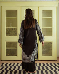 Qariney Stitched 2 Piece Silk Collection-Leila