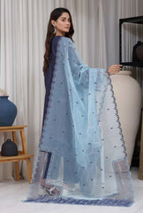 Dressline Un Stitched 3 Pcs Premium ChikankariEmb Viscose Zari Collection