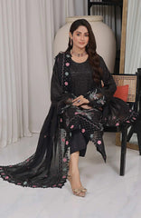 Dressline Un Stitched 3 Pcs Premium ChikankariEmb Viscose Zari Collection