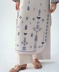 Winter Tales By Kaanthaa Stitched 2 Piece Winter Suit-Ice Petal | 2 pc Stitched