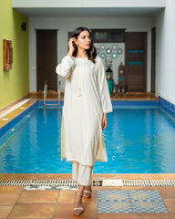 Bayaan By Mashrib Stitched 2 Piece Summer Collection'2025-Wafa - 2pc