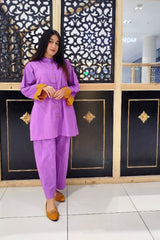 Urban Cut 2 Piece Cotton Embroidered Co-Ord Set