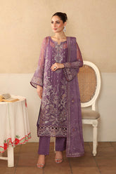 Sonehri by Ramsha Unstitched 3 Piece Chiffon Vol-02 Suit-BB-207