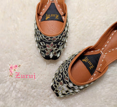 Zuruj Khussa Collection'2025-zun-209-Black