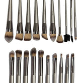 Muicin-Beige & Rose Gold Makeup Brushes