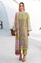 Ghazal By Ramsha Unstitched 3 Piece Luxury Lawn Vol-02 Suit-G-210