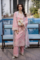 Dil Kash By Gulmina Unstitched 3 Piece Summer Lawn Suit-URWA