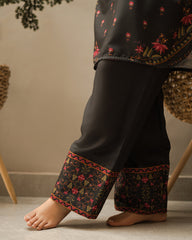 Everywear by Qariney Stitched 2 Piece Collection'2025-Berry Noir